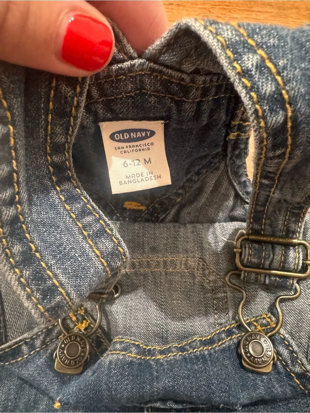 Old Navy Kids Denim Overalls - 6-12 months